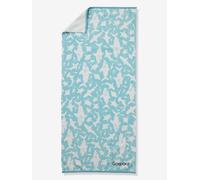 VERTBAUDET Serviette de plage/de bain avec coton recy leu imprimé 70X140