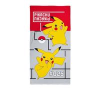 Serviette de Bain Pokémon 70 x 140 cm, 100% Coton