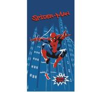 Serviette de bain - PROMO LINGE - Spider-Man - 70x140 cm - 100% coton - Bleu