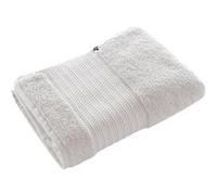 Serviette de Douche 70x130cm en Coton Bio Coloris Chantilly - EMMA - ALTOBUY Blanc G