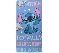 Disney Stitch Serviette de plage microfibre 70x140 cm STITCH01-BT sous licence officielle