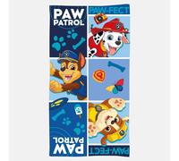 Serviette De Plage Décor Et Personnages Pat Patrouille Bleu TU