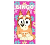 Serviette de plage - DISNEY - BLUEY Bingo - 70x140 cm - Séchage Rapide - Enfant