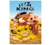 Serviette de plage - Disney - Le Roi Lion - 100% coton - 70 x 140 cm - Motif enfant
