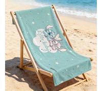 Serviette de plage Disney officiellement sous licence avec Stitch et Angel Cloud Star, serviette microfibre séchage rapide et anti-sable pour la piscine et la plage 80*160,90*180,75*150,50*100Animal,G