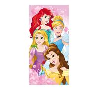 Serviette De Plage Disney Princess Pour Enfants 100% Coton Fée 70x140cm Neuf