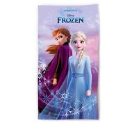 Serviette de plage en coton fille Disney Frozen Elsa & Anna Multicolore 70x140 cm