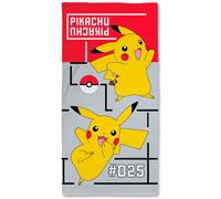 Serviette de plage en coton Nintendo Pokémon Pikachu 140x70 cm