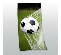 Serviette De Plage En Velours De Football 75 X 150CM