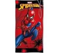 Serviette de plage et de bain - Spider-Man - 70 x 140 cm - Microfibre - Multicolore - Douceur