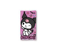 Serviette de plage - HELLO KITTY AND FRIENDS - KUROMI - 70x140 cm - séchage rapide - design KUROMI