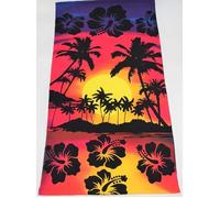 Serviette de Plage - ORPHEEBS - Palmier - 80 x 160 cm - Microfibre - Sèche rapide