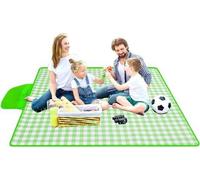 Serviette de plage pour pique-nique - Tapis de camping Couverture extérieure - Extérieur détente - Snell léger - 29x18 cm - Vert