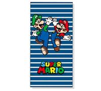 Serviette de plage - Super Mario Bros - 100% polyester - 140 x 70 cm - Licence officielle