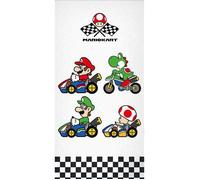 Serviette de plage Super Mario Grand Prix 70 x 140 cm Référence : CBX231002MK