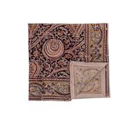 Serviette de table en coton rouge, lot de 4, motif ondulé - Bloomingville, Nill - 45x45 cm