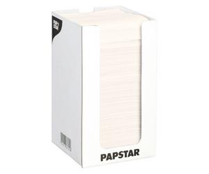 Serviette de table en ouate 20 x 20 cm - Boite distributrice de 100