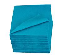 Serviette de table en ouate Tork Lunch 24 x 24 cm bleu - Paquet de 200