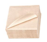Serviette de table en ouate Tork Lunch 33 x 33 cm, ivoire - Paquet de 200