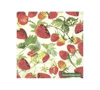 Serviette de table Lunch 33X33 Jetable IHR Paquet de 20 - Emma Bridgewater, Fraises