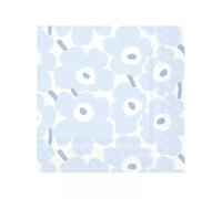 Serviette de table Lunch 33X33 Jetable IHR Paquet de 20 - Marimekko, Mini Unikko bleu pâle