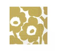 Serviette de table Lunch 33X33 Jetable IHR Paquet de 20 - Marimekko, Unikko or