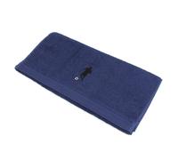 Serviette de toilette 50x100 cm 100% coton 550 g/m2 PURE FOOTBALL Bleu Marine