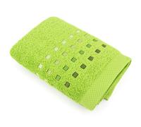 Serviette de toilette 50x100 cm 100% coton 550 g/m2 PURE PRIMAVERA Vert Pistache