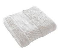 Serviette de Toilette 50x90cm en Coton Bio Coloris Chantilly - EMMA - ALTOBUY Blanc G