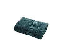 Douceur d'intérieur - Serviette de toilette DAYTA - Eponge unie 500 g/m² - 50 x 90 cm - Emeraude - DAYTA Bleu foncé G