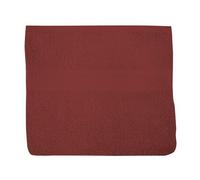 Serviette De Toilette En Coton 500 Gr/M2 50x90 Cm Lagune Brique, Par Soleil D'ocre