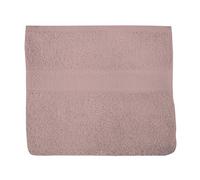Serviette De Toilette En Coton 500 Gr/M2 50x90 Cm Lagune Vieux Rose, Par Soleil D'ocre