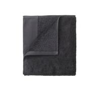 Serviette de toilette RIVA set de 4 pc, 30 x 30 cm, gris foncé, Blomus