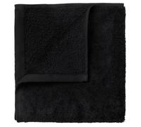 Serviette de toilette RIVA set de 4 pc, 30 x 30 cm, noir, Blomus