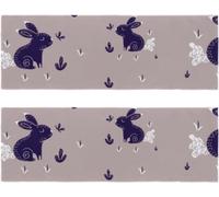 Serviette de voyage compacte - Serviette à séchage rapide - Idéale pour le sport et les voyages - Super absorbante - Lot de 2, dimensions 29,5 x 81,5 cm - Disponible en plusieurs couleurs
