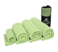 Serviette de voyage en bambou | Drap de plage en microfibres écologiques à base de nylon et de bambou | Drap de bain à séchage rapide | Serviette de bain absorbante, moelleuse et antibactérienne