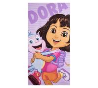 Serviette Dora l'exploratrice 70 x 140 cm pour Enfants - Douce et absorbante, idéale pour la Plage, la Piscine et la Natation. Serviette d'été pour Les Enfants de 2 à 10 Ans.