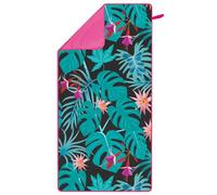 Serviette en microfibre NILS Camp NCR14 Leaves 160x80 cm