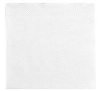 Serviette en ouate blanche micropoint 20 x 20 cm 2 plis pliée en 4 2400 unités Betik 1