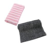 Serviette Exfoliante de Bain en Fibre Polyester 2 Pièces Plusieurs styles | Usage Maison, pour Bras et Poitrine, Séchage Rapide et Drainage Rapide, Plusieurs Styles Style Aléatoire