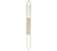 Serviette exfoliante Serviette de bain douce de qualité supérieure pour un nettoyage en profondeur et l'élimination des peaux mortes en coton et lin naturels 8 x 80 cm