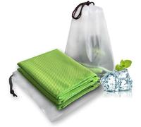 Serviette Fraîche Enveloppant Le Cou Pour Les Sports De Plage, Les Voyages, Le Camping, Le Yoga, L'entraînement, Le Froid Glacial De Longue Durée