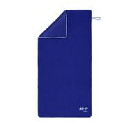Serviette frotté microfibre NILS Aqua NAR14 Bleu 160x80 cm