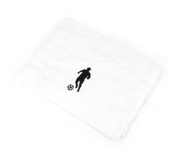 Serviette invite 33x50 cm 100% coton 550 g/m2 PURE FOOTBALL Blanc