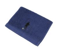 Serviette invite 33x50 cm 100% coton 550 g/m2 PURE FOOTBALL Bleu Marine
