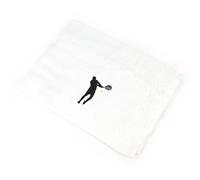 Serviette invite 33x50 cm 100% coton 550 g/m2 PURE TENNIS Blanc