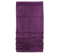 Serviette invité 33x50 cm JULIET Prune 520 g/m2