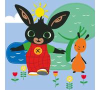 Serviette magique Bunny Bing and Flop 30x30 cm Emballage Select de : 36 pcs