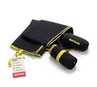 Serviette Microfibre METEOR - Séchage rapide - S - 42x55 cm - Noir