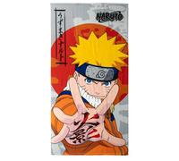 Serviette microfibre Educa Borras Naruto Shippuden Orange 70x140 cm